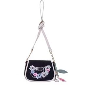 NWT Juicy Couture Retro Bloom Crossbody Bag